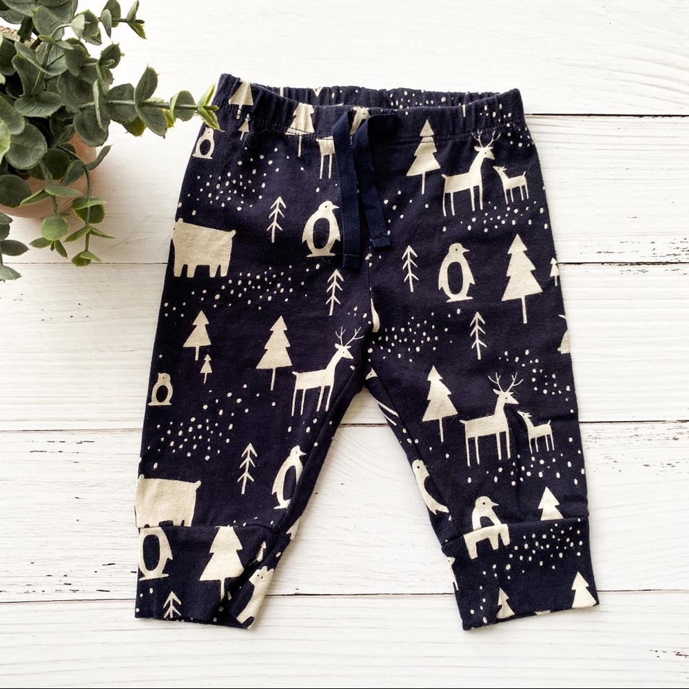 4/$20 Baby Gap Navy Winter Joggers